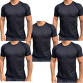 Camiseta Masculina Poliéster | 5 peças | Kit Total Flex™