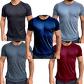 Camiseta Masculina Poliéster | 5 peças | Kit Total Flex™