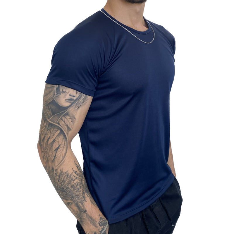 Camiseta Masculina Poliéster | 5 peças | Kit Total Flex™